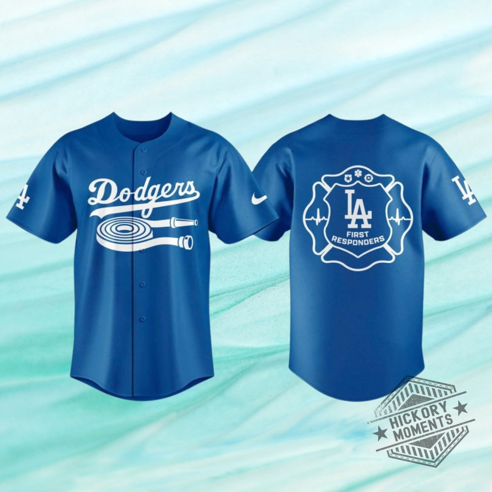 Los Angeles Dodgers X First Responders 2026 Night Baseball Jersey