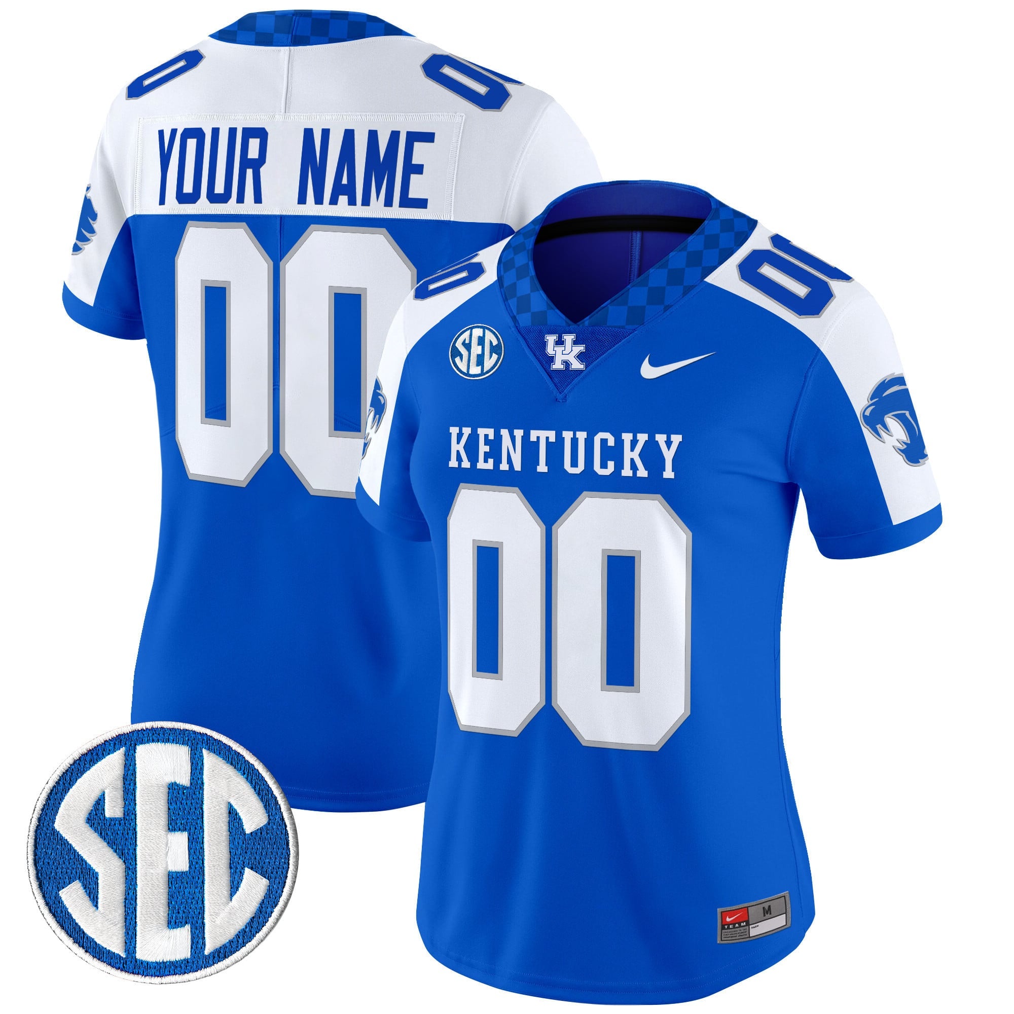 Kentucky Wildcats 2025 Vapor Limited Custom Jersey - All Stitched