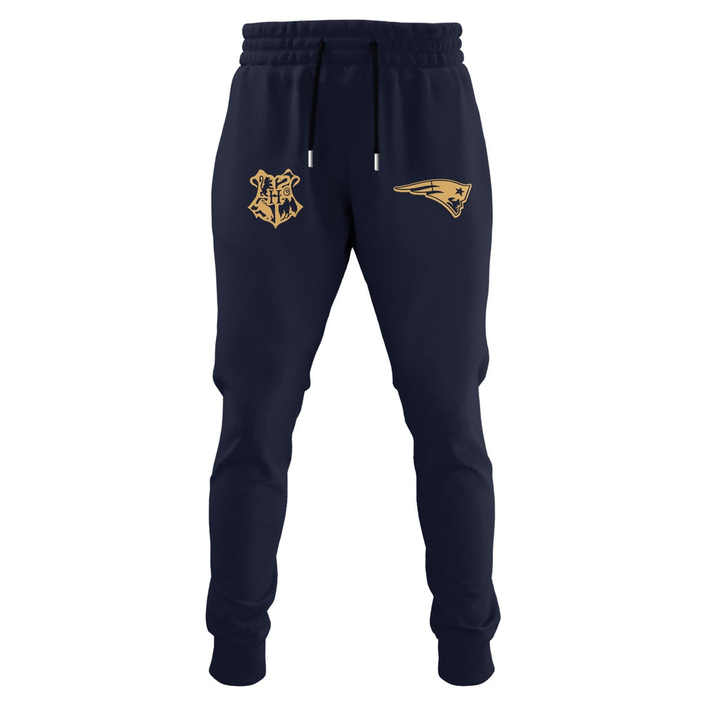 Unisex NE Patriots x Hogwarts Enchanted Crossover Hoodie